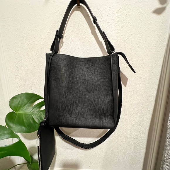 All Saints Bags Allsaints Kita Leather Shouldercrossbody Bag Poshmark
